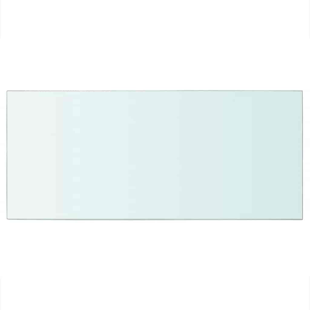 Shelves, 2 pcs, clear, 50x25cm, glass plate (243820x2)
