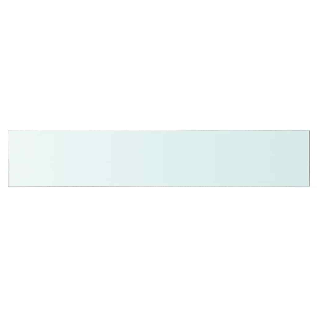 Shelves, 2 pcs., transparent, 70x12cm, glass panel (243827x2)