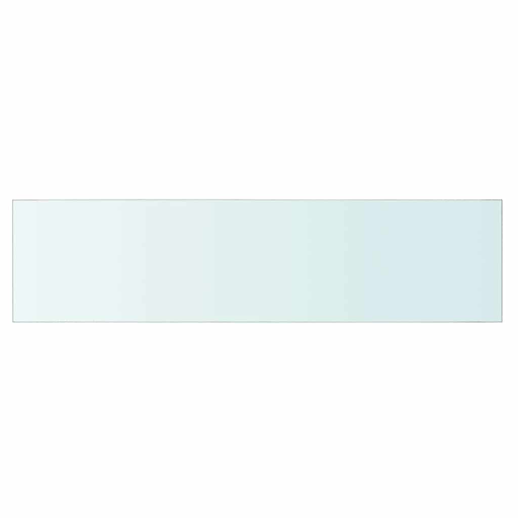 Shelves, 2 pcs., clear, 80x20cm, glass panel (243834x2)