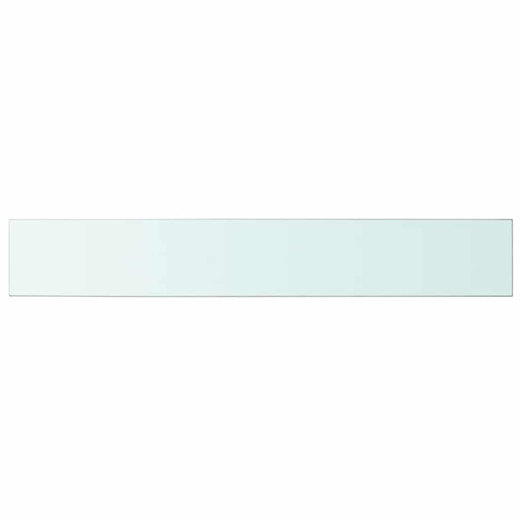 Shelves, 2 pcs., clear, 100x15cm, glass plate (243843x2)