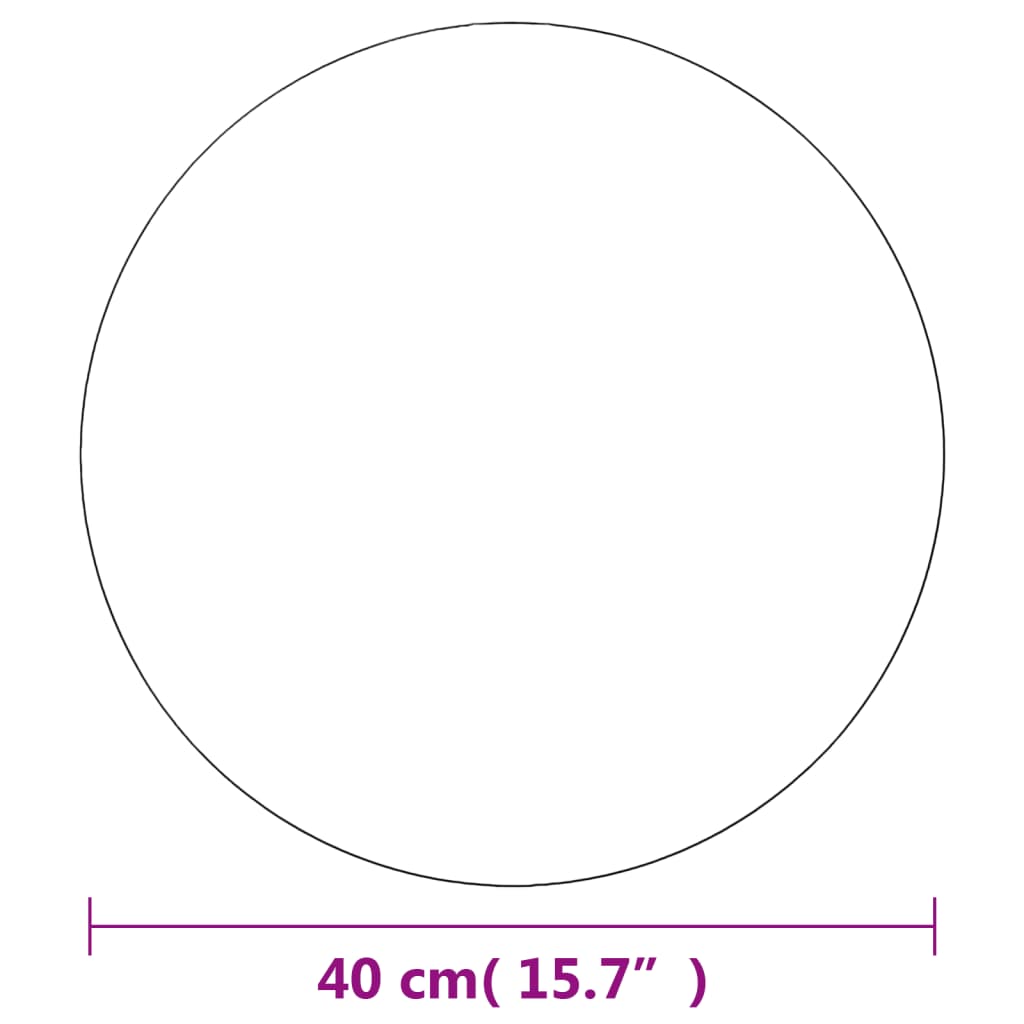 Sieniniai veidrodžiai, 2vnt., 40cm, stiklas, apskriti