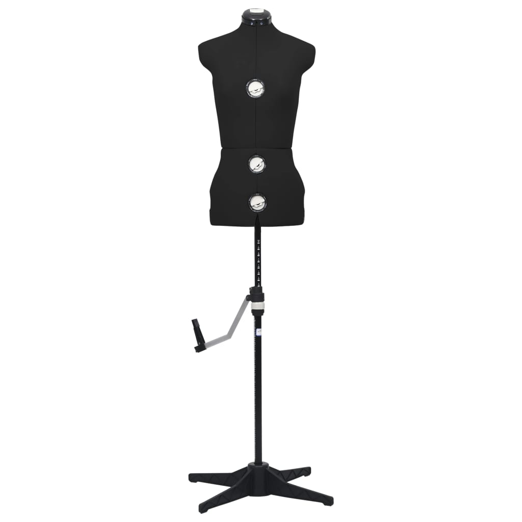Adjustable dress form, black, female, size S/33-40