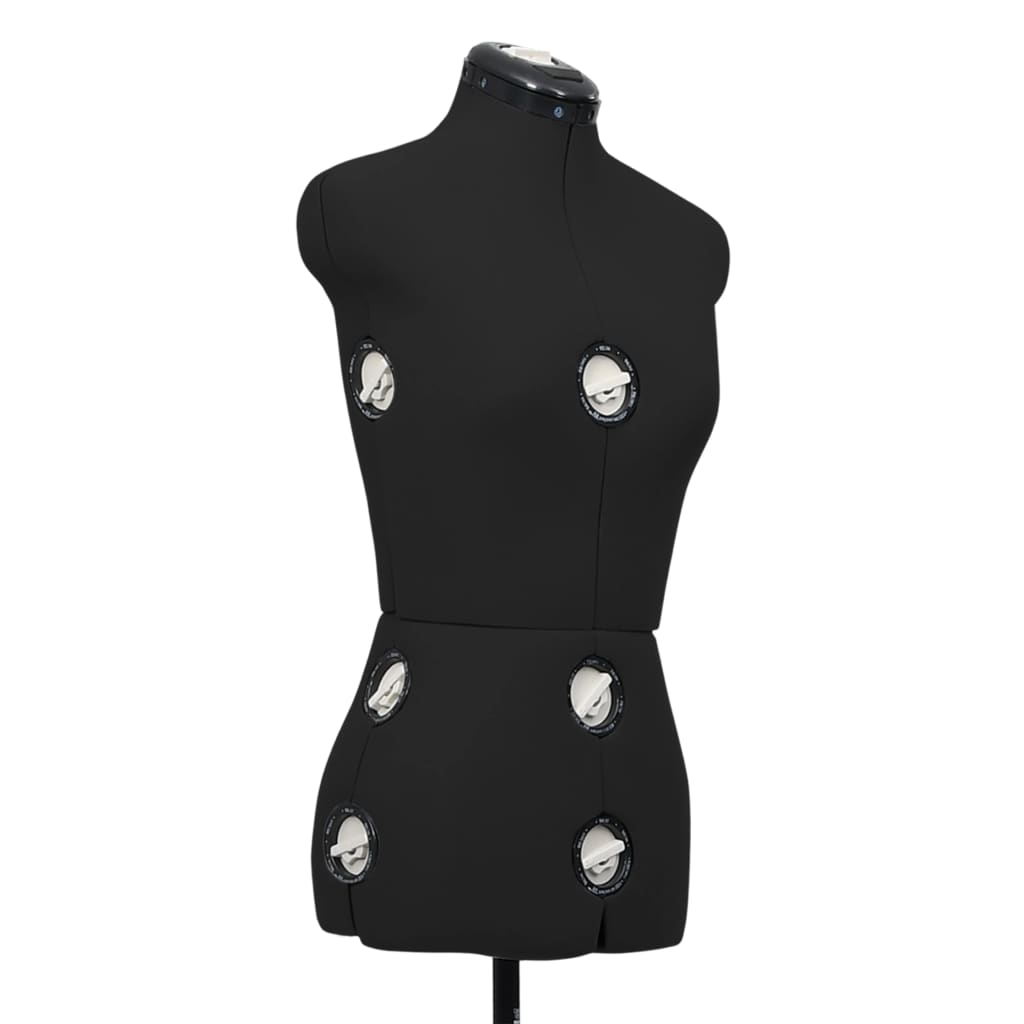 Adjustable dress form, black, female, size S/33-40