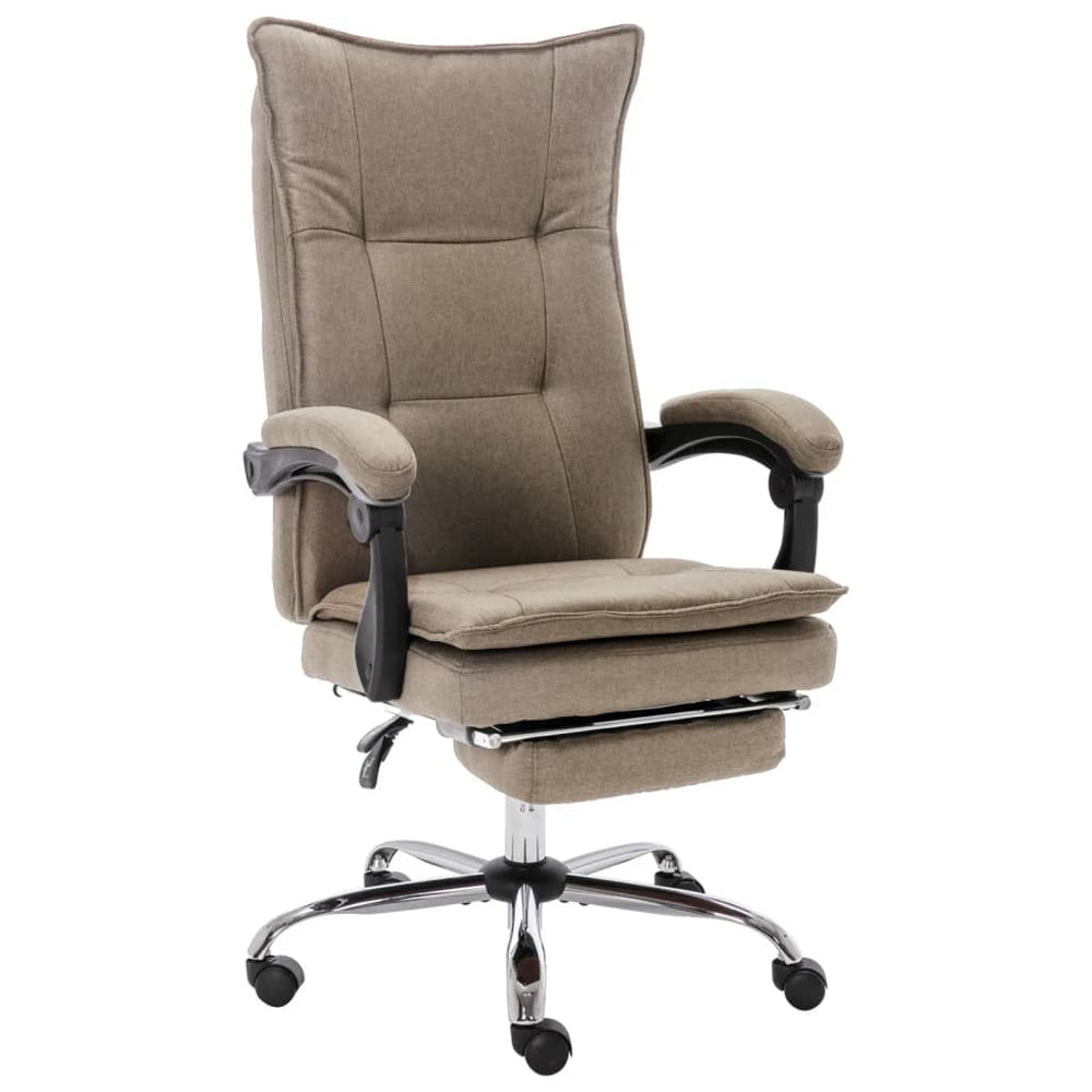 Office chair, taupe, fabric