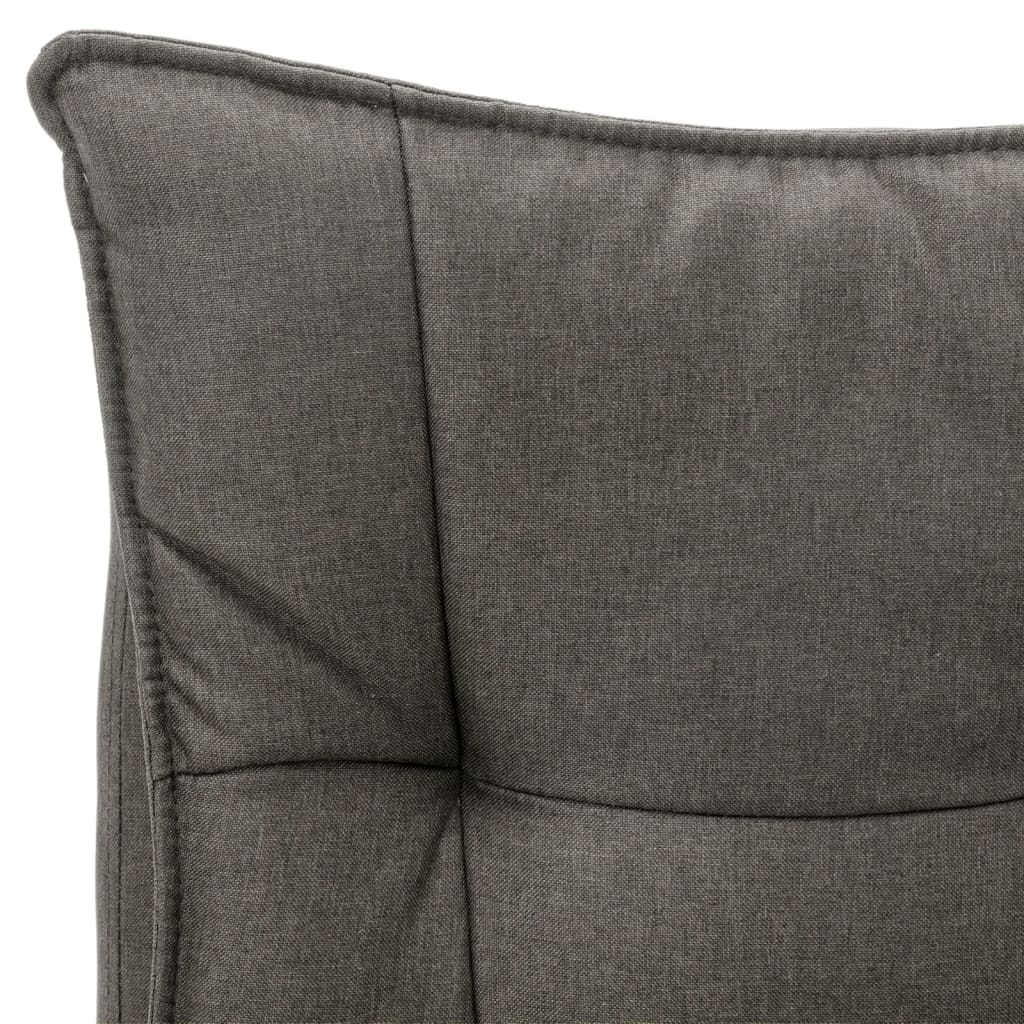 Massage office chair, grey, fabric