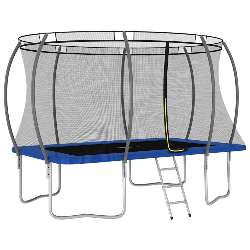 Trampoline set, 335x244x90cm, rectangular, 150kg
