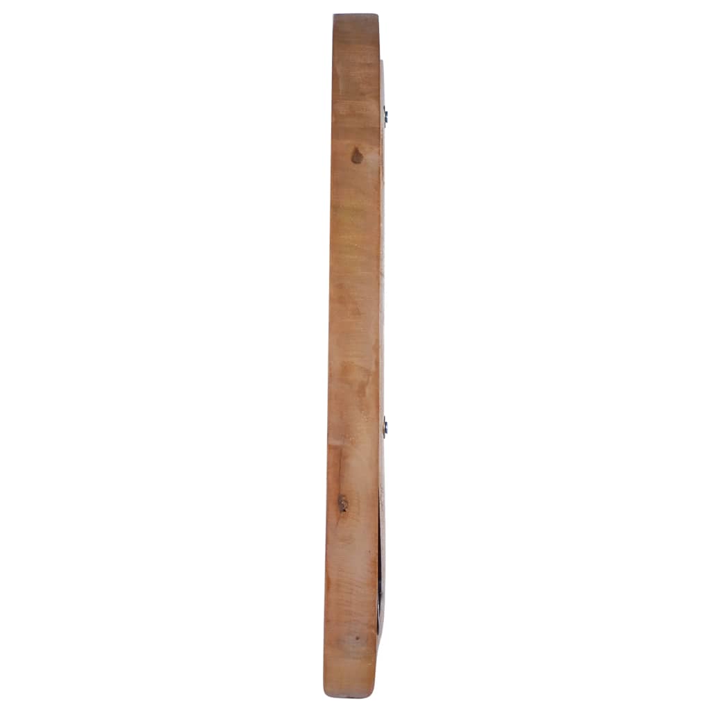 Sieninis veidrodis, 40cm, tikmedžio mediena, apskritas