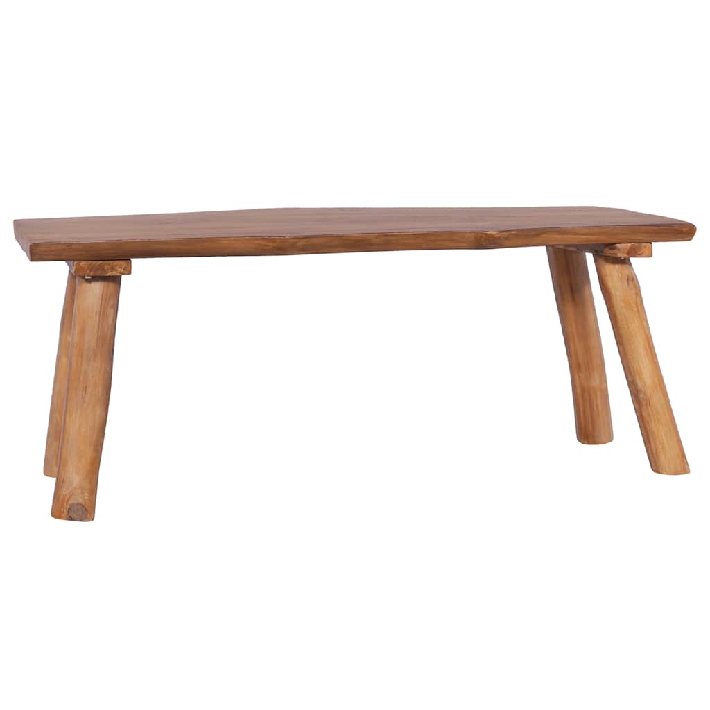 Garden bench, 120cm, solid teak wood