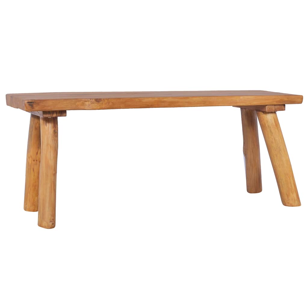 Garden bench, 120cm, solid teak wood