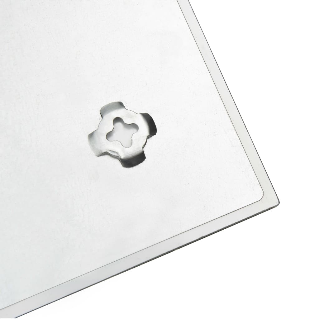 Wall-mounted magnetic board, 50x30cm, glass