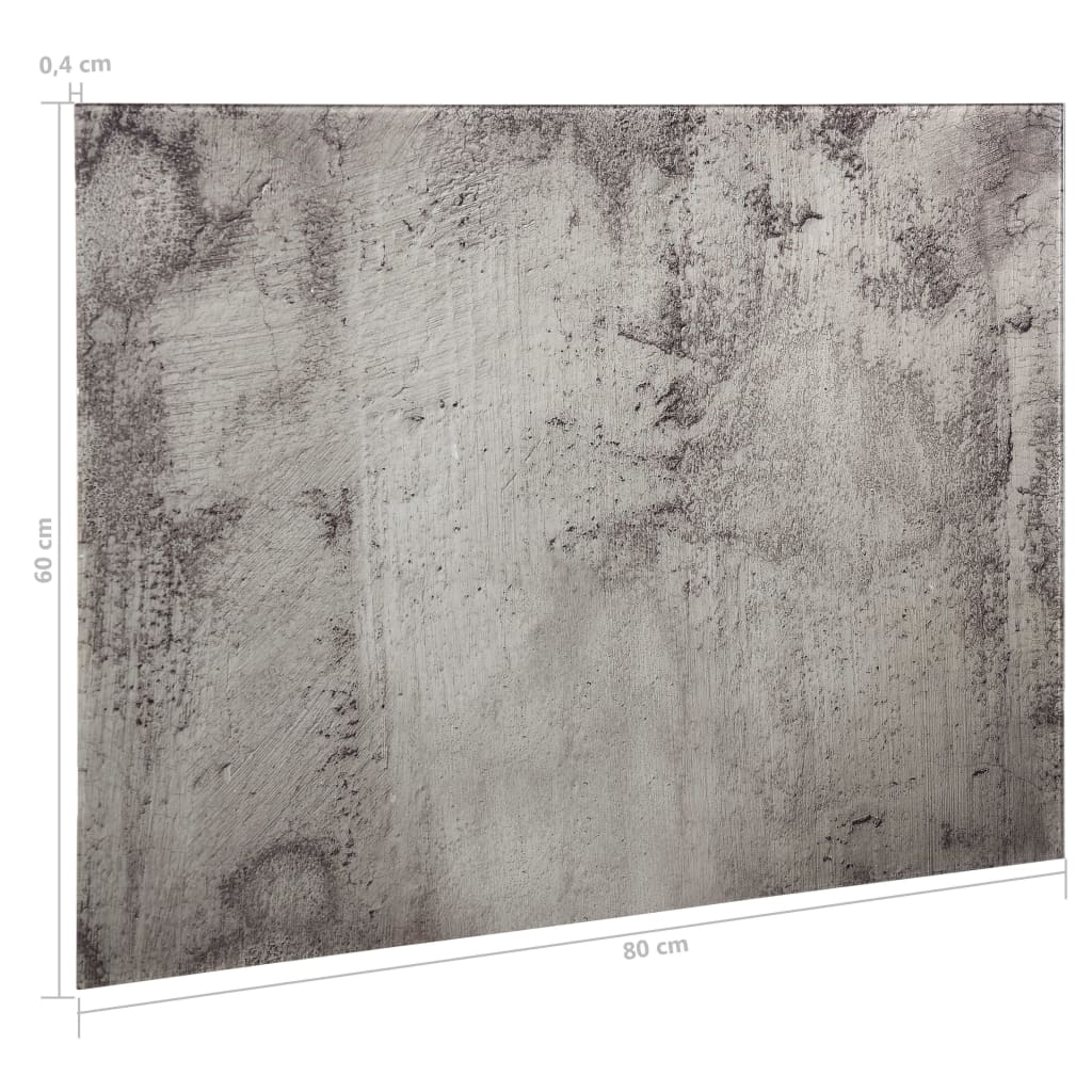 Prie sienos montuojama magnetinė lenta, 80x60cm, stiklas