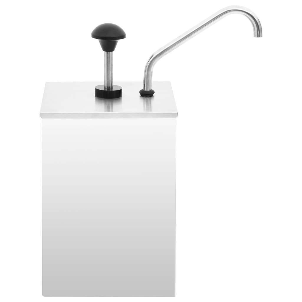 Sauce dispenser, stainless steel, 3.5l