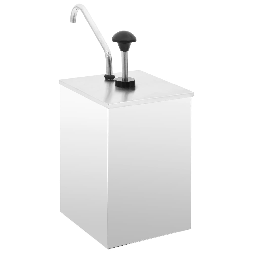 Sauce dispenser, stainless steel, 3.5l