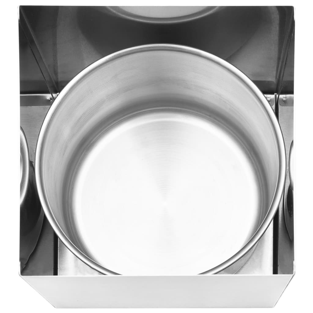 Sauce dispenser, stainless steel, 3.5l