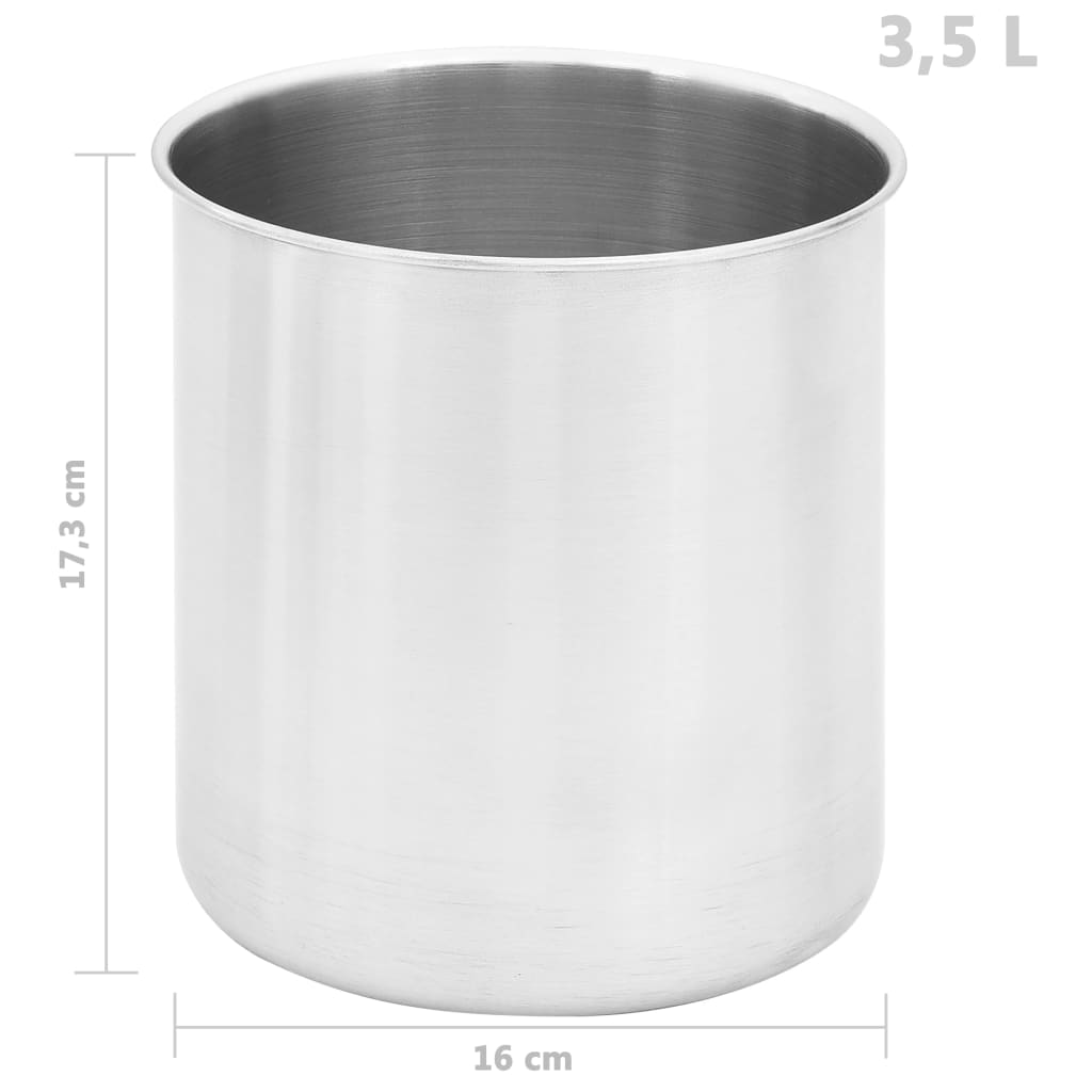 Sauce dispenser, stainless steel, 3.5l