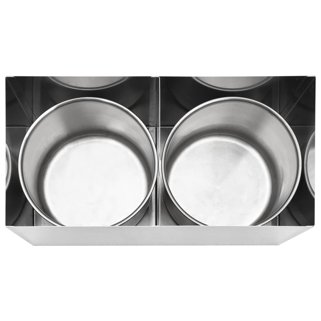 Sauce dispenser, stainless steel, 2x3.5l