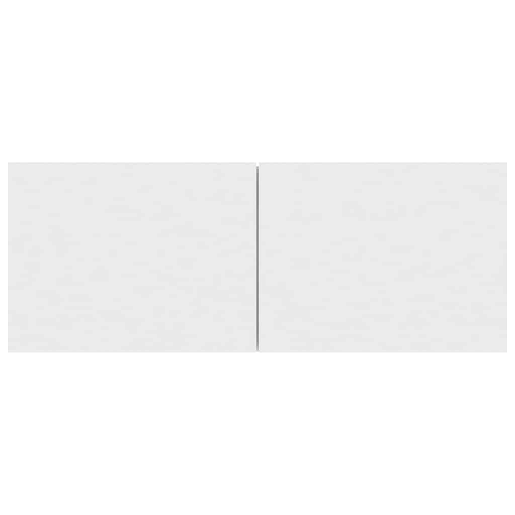 TV cabinet, white, 80x30x30cm, engineered wood