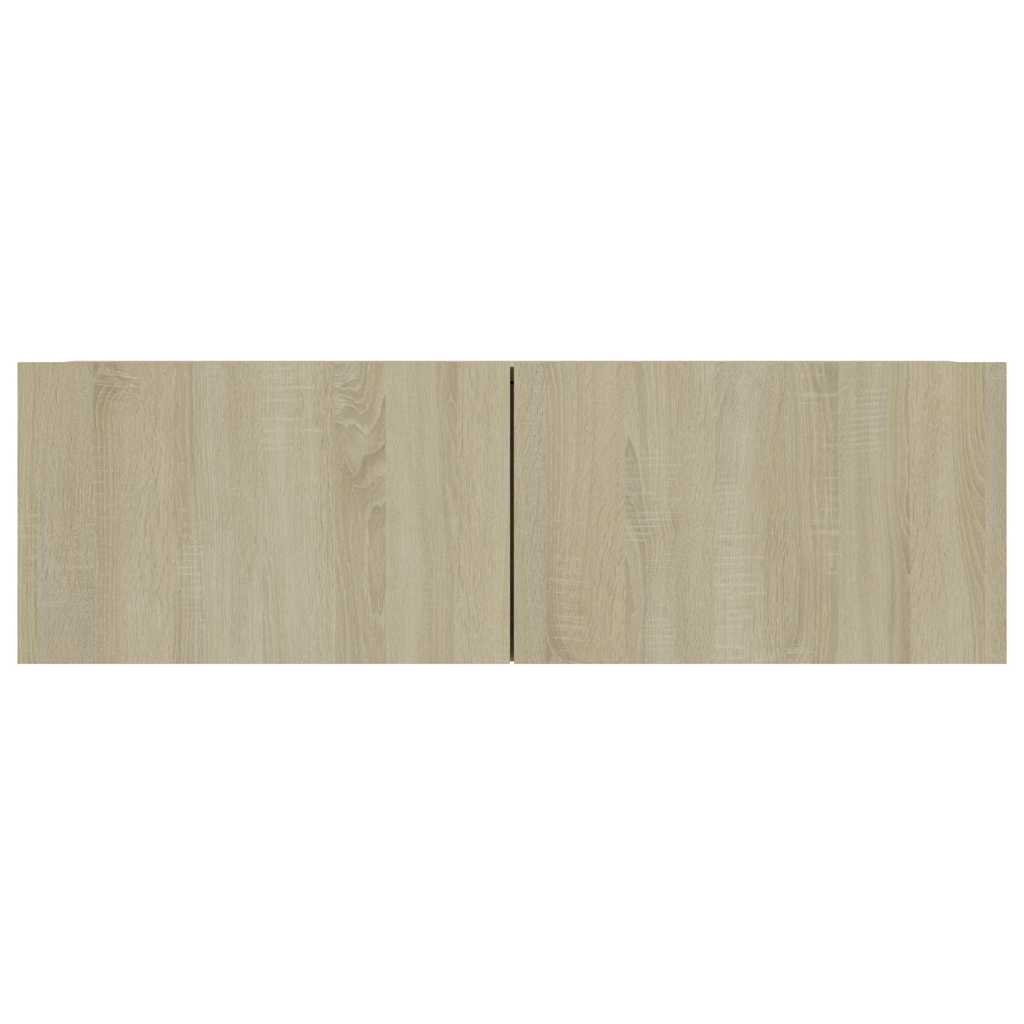 TV cabinet, oak, 100x30x30cm, treated wood