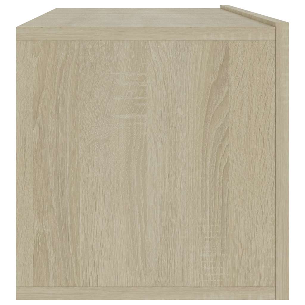 TV cabinet, oak, 100x30x30cm, treated wood