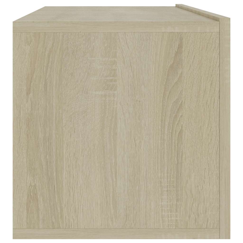 TV cabinet, oak, 100x30x30cm, treated wood