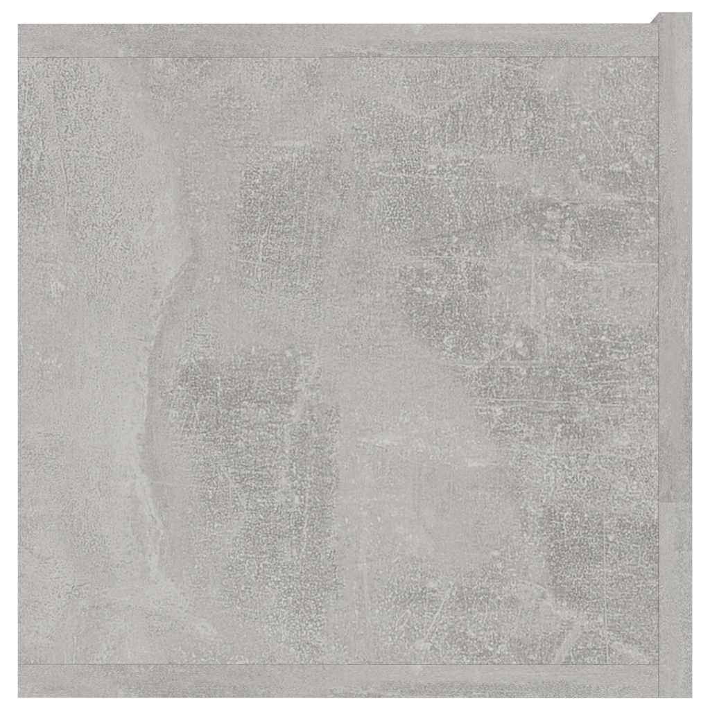 TV cabinet, concrete, 120x30x30cm, treated wood