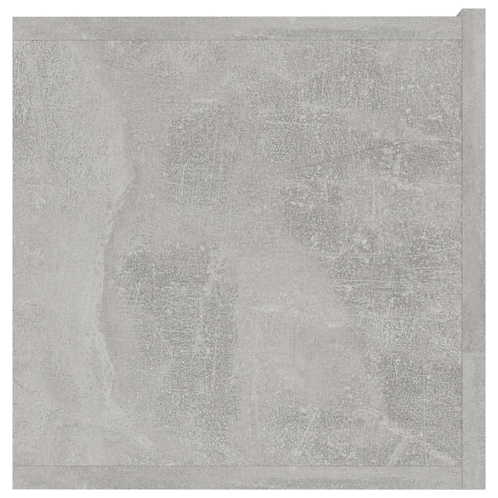 TV skapītis, betons, 120x30x30cm, apstrādāta koksne