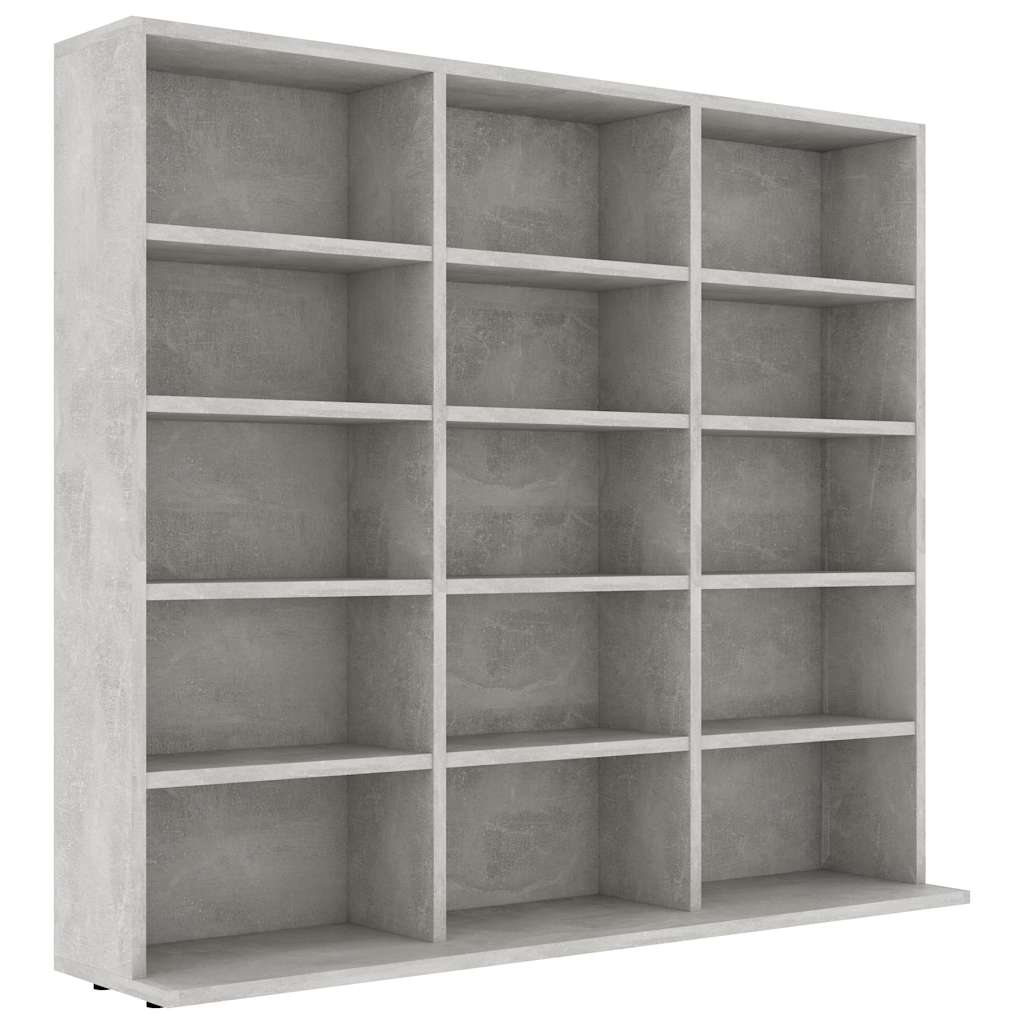 Spintelė kompaktiniams diskams, betono, 100x23x89,5cm, mediena
