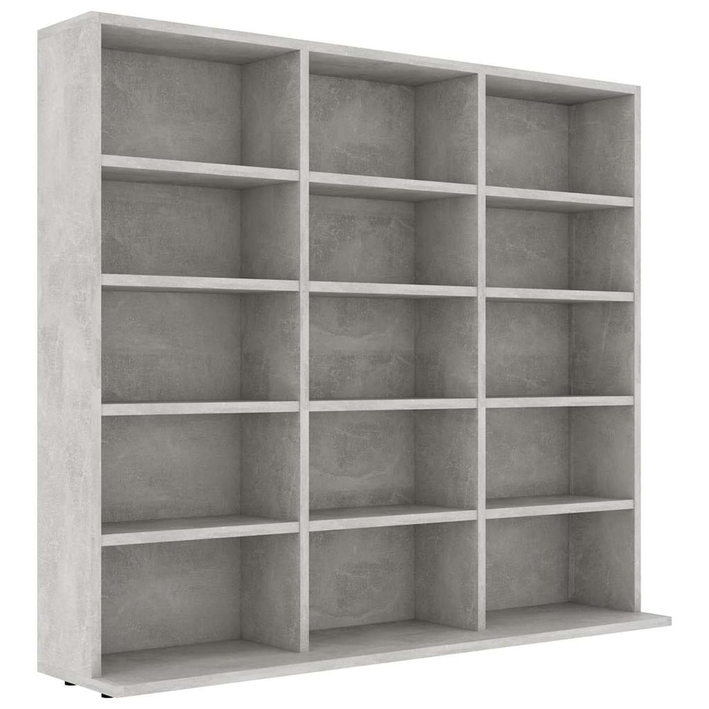 Spintelė kompaktiniams diskams, betono, 100x23x89,5cm, mediena