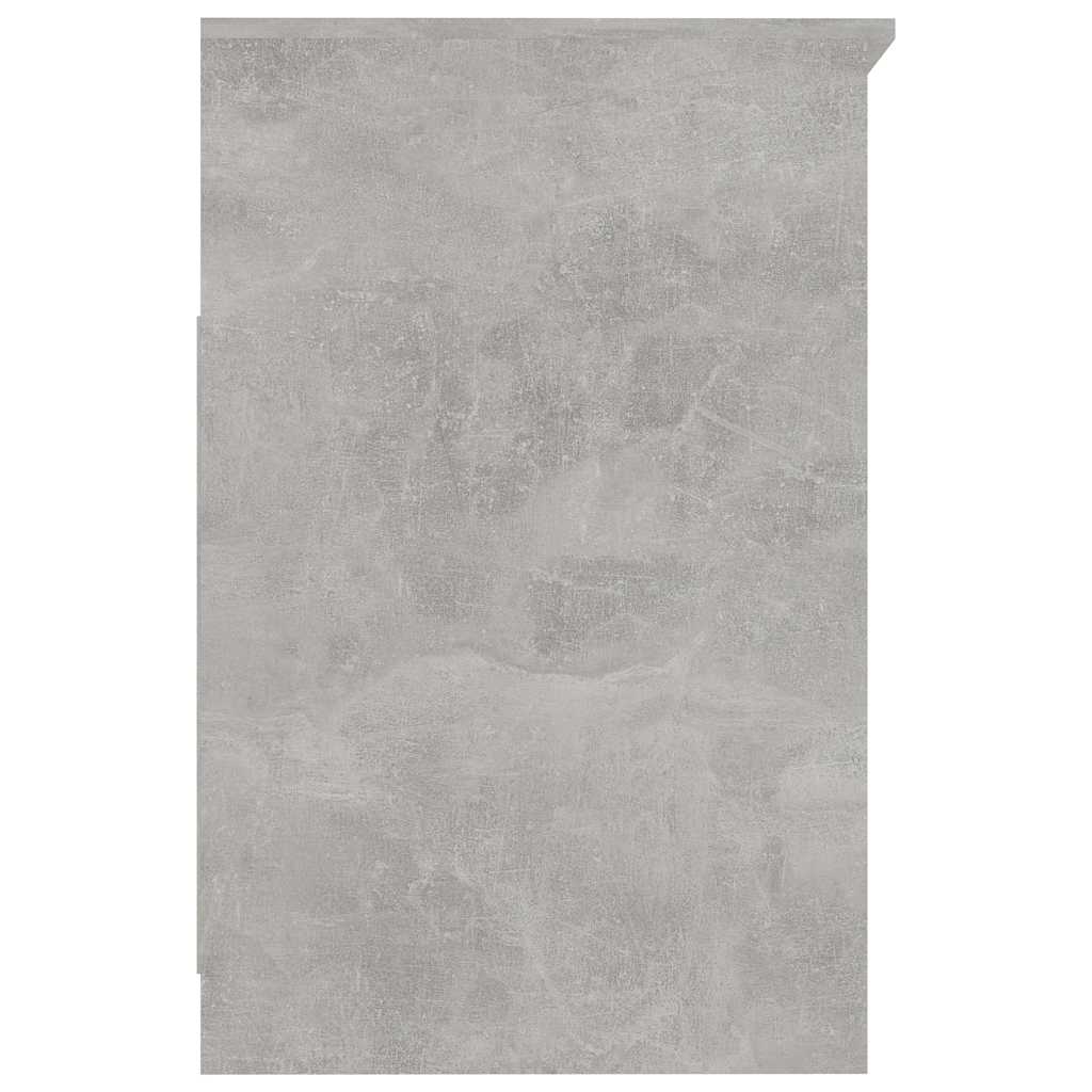 Cabinet with drawers, concrete gray, 40x50x76cm, wood