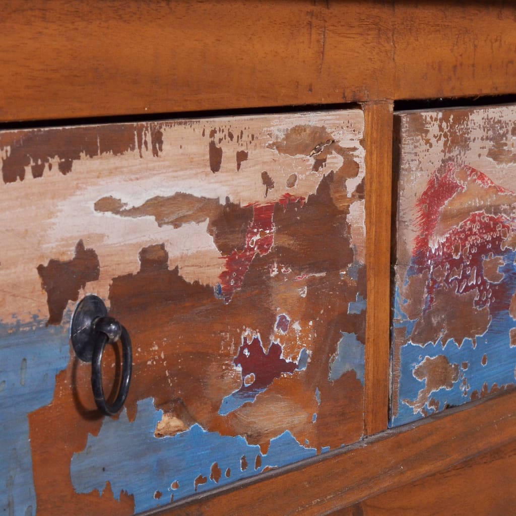 Televizoriaus spintelė, 110x35x40cm, tikmedžio mediena