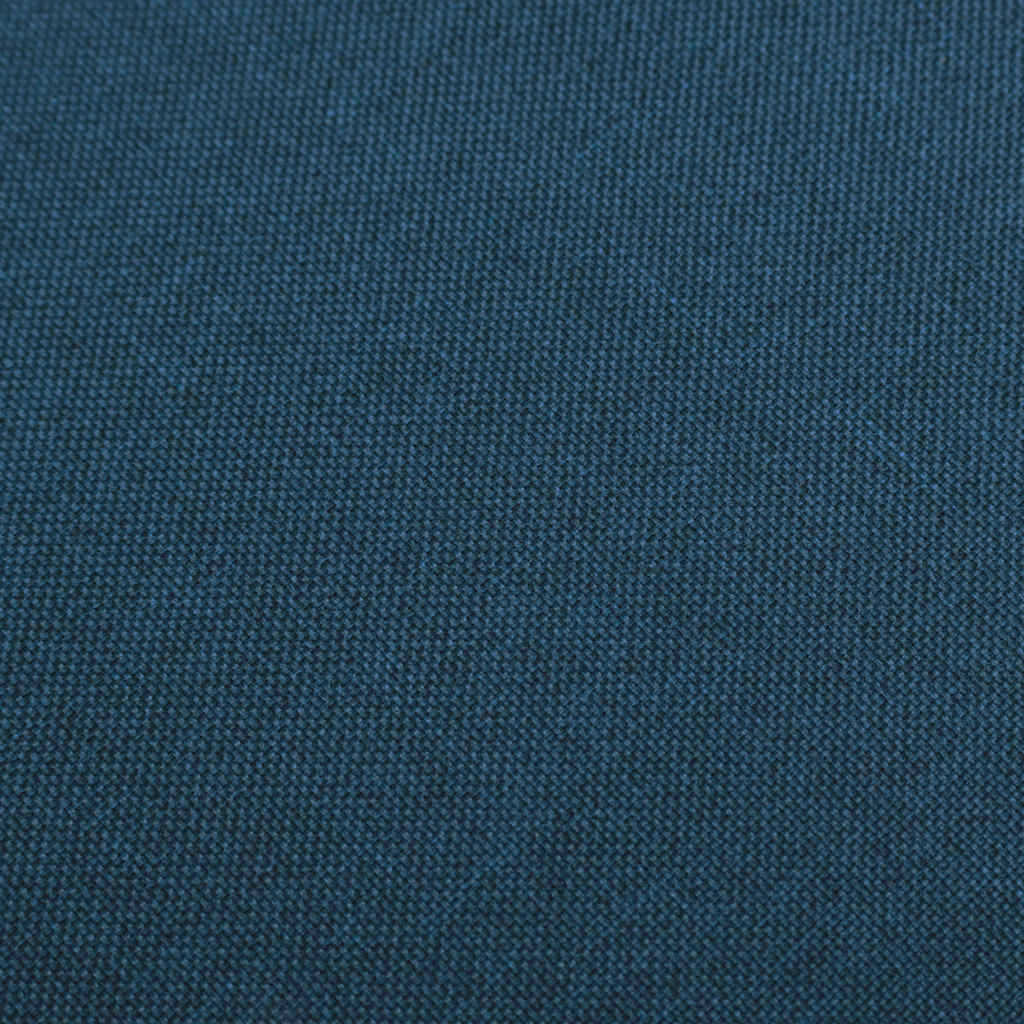 Bar stools, 2 pcs, blue, fabric