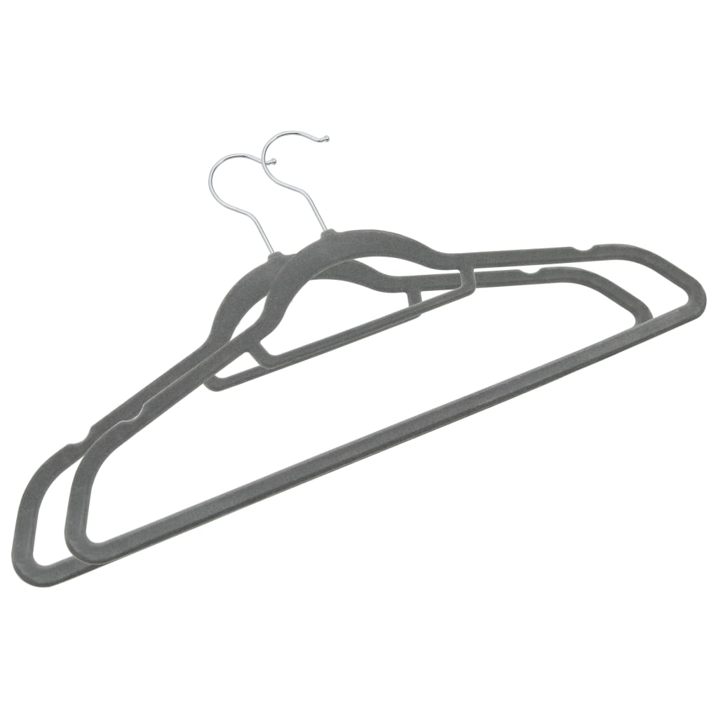 Pakaru komplekts, 50 gab., pelēks, neslīdošs samts