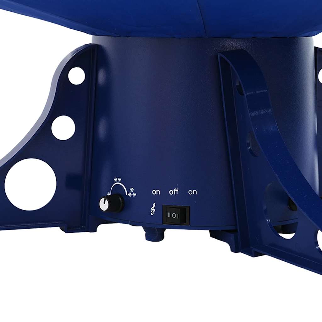 Eglutė DREAM MEADOW, su sniego funkcija ir skėčio pagrindu, mėlyna, 170cm.