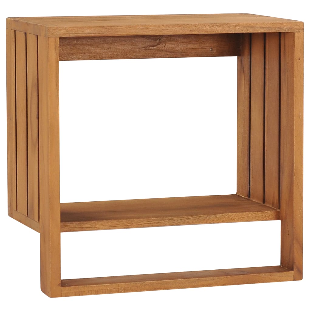 Towel rack, 35x20x35cm, solid teak wood