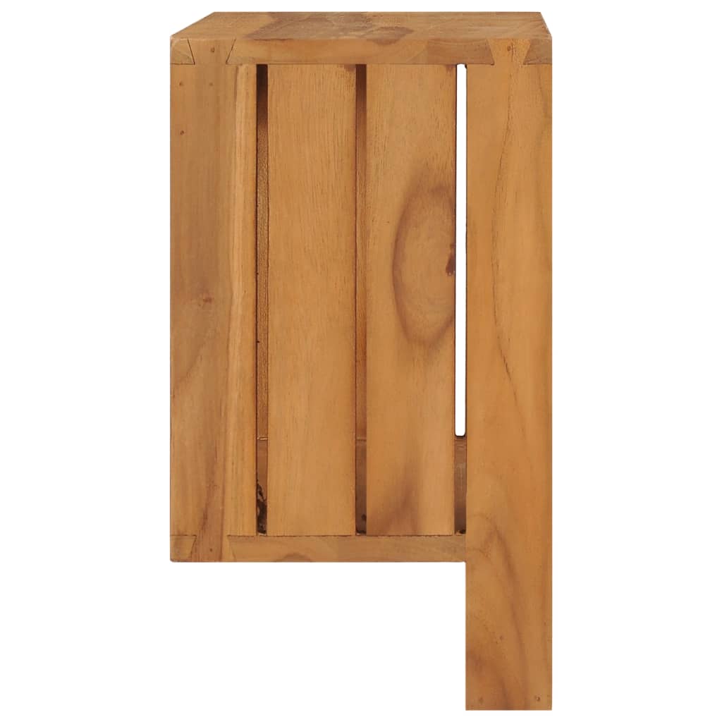 Towel rack, 35x20x35cm, solid teak wood