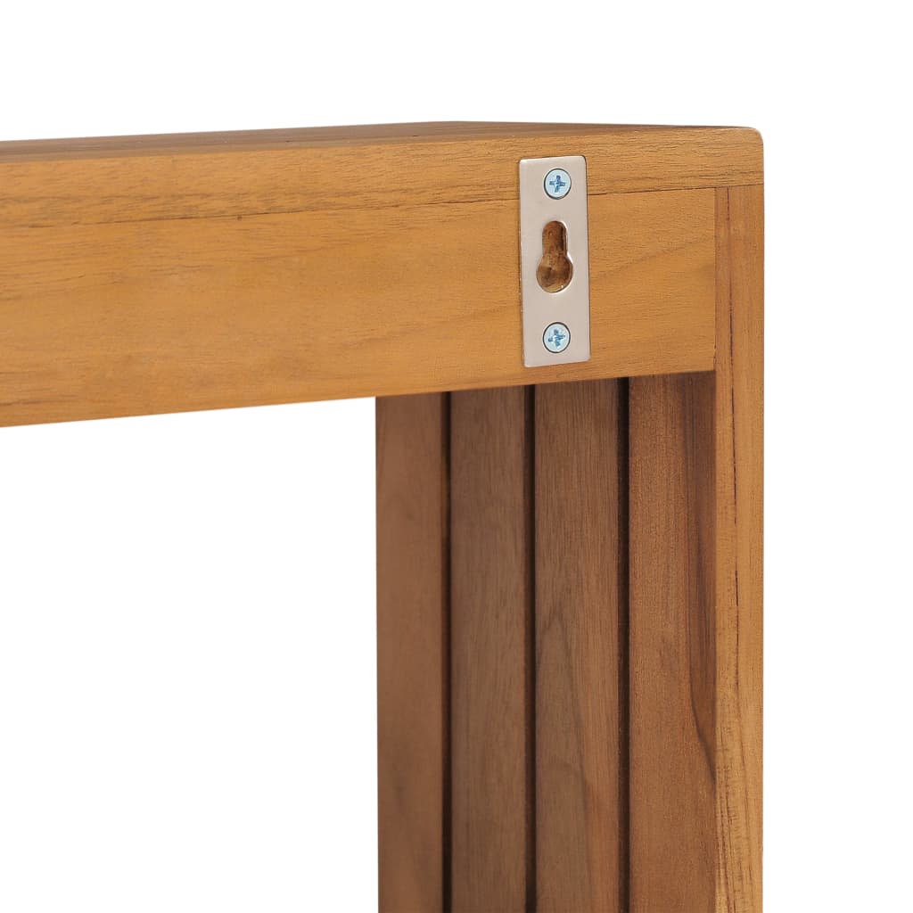 Towel rack, 35x20x35cm, solid teak wood