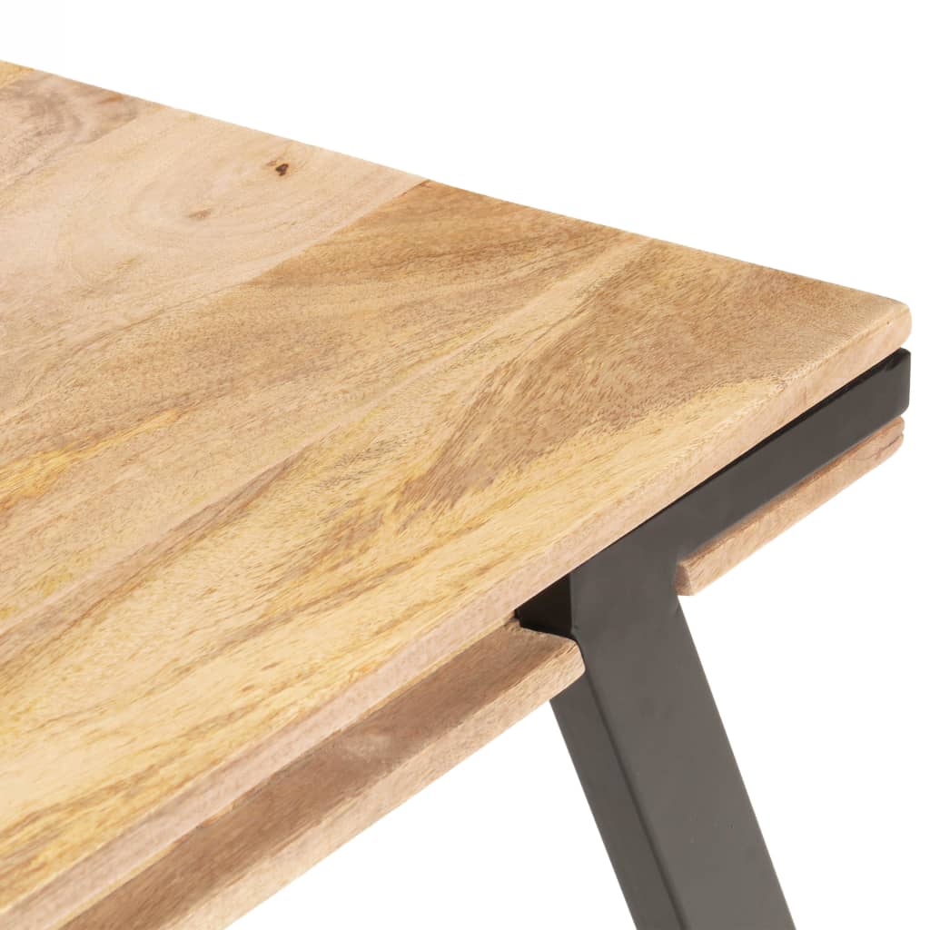 Coffee table, 114x65x40cm, solid mango wood