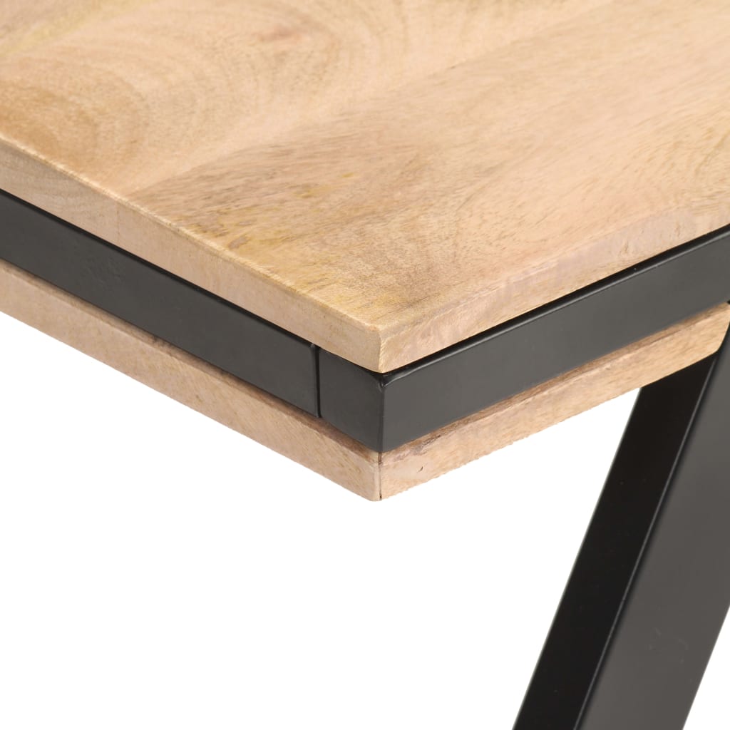 Coffee table, 114x65x40cm, solid mango wood