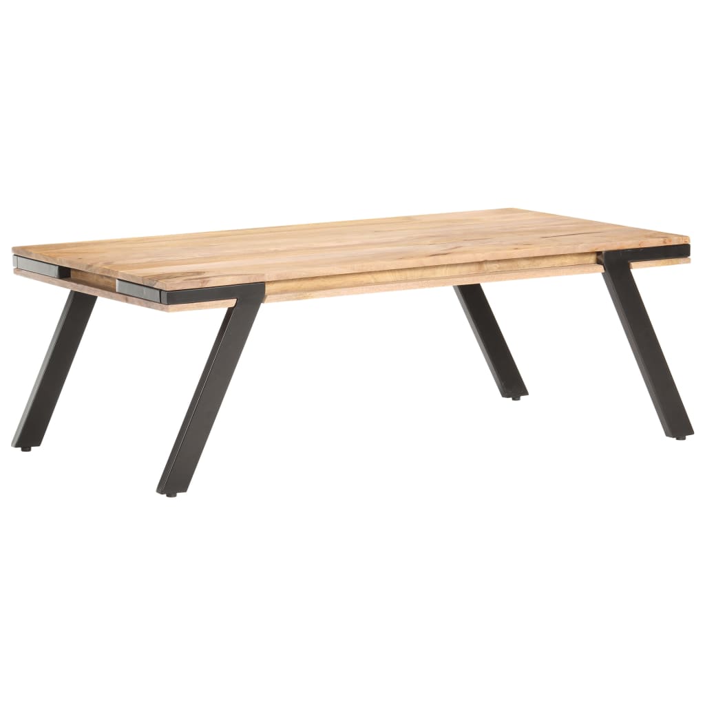Coffee table, 114x65x40cm, solid mango wood