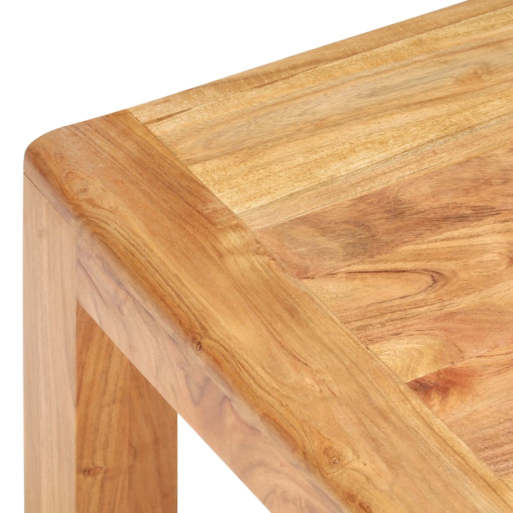 Coffee table, 110x60x35cm, acacia with honey finish