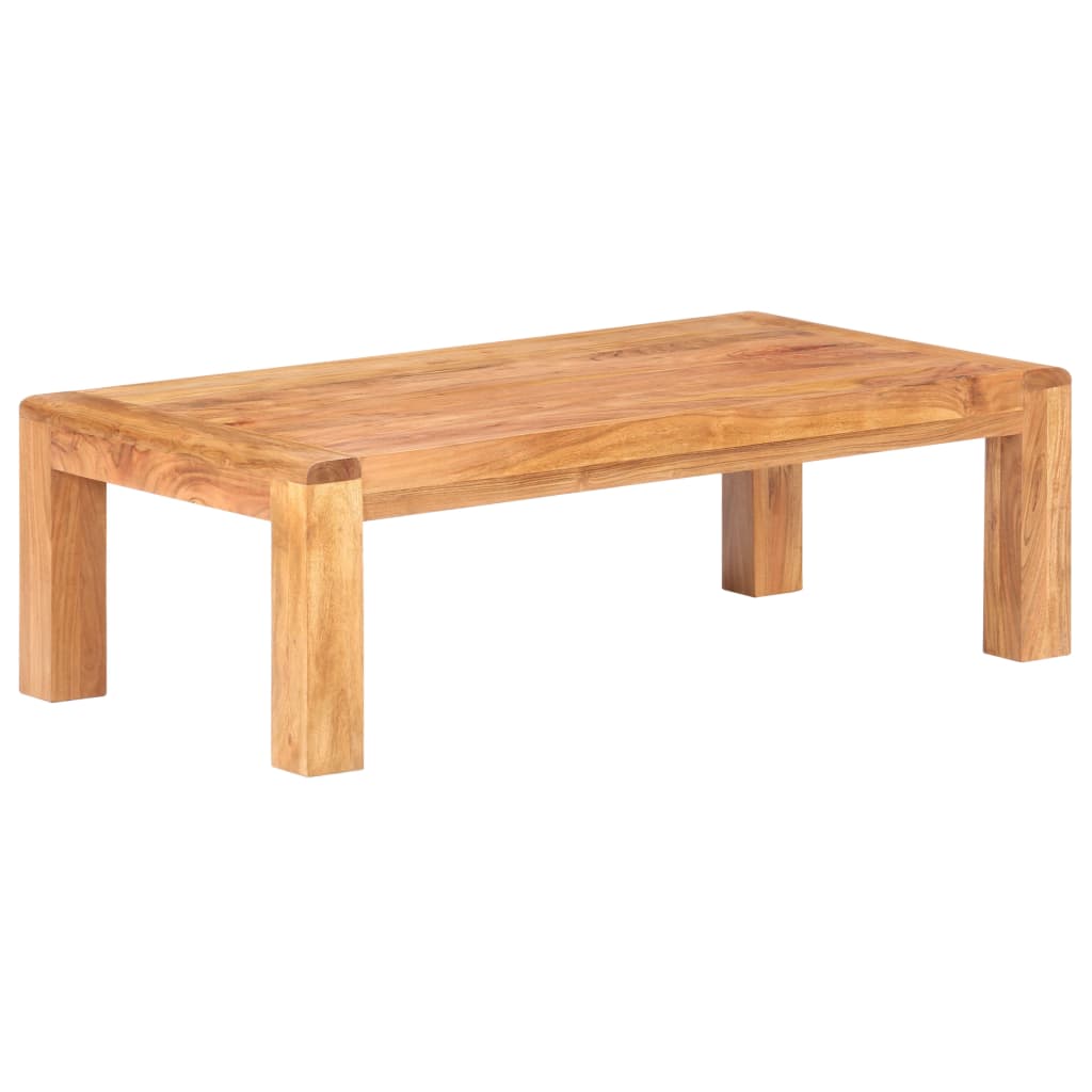 Coffee table, 110x60x35cm, acacia with honey finish