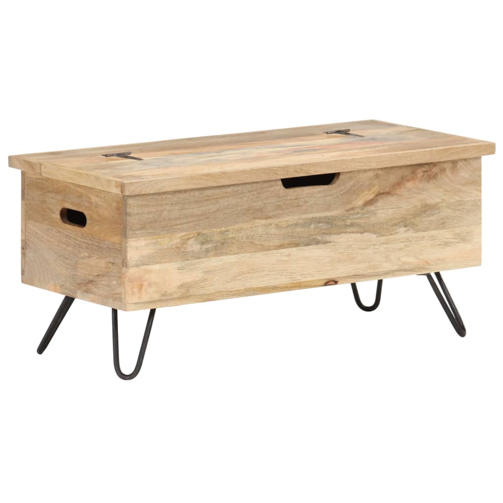 Trunk, 90x40x45cm, solid mango wood
