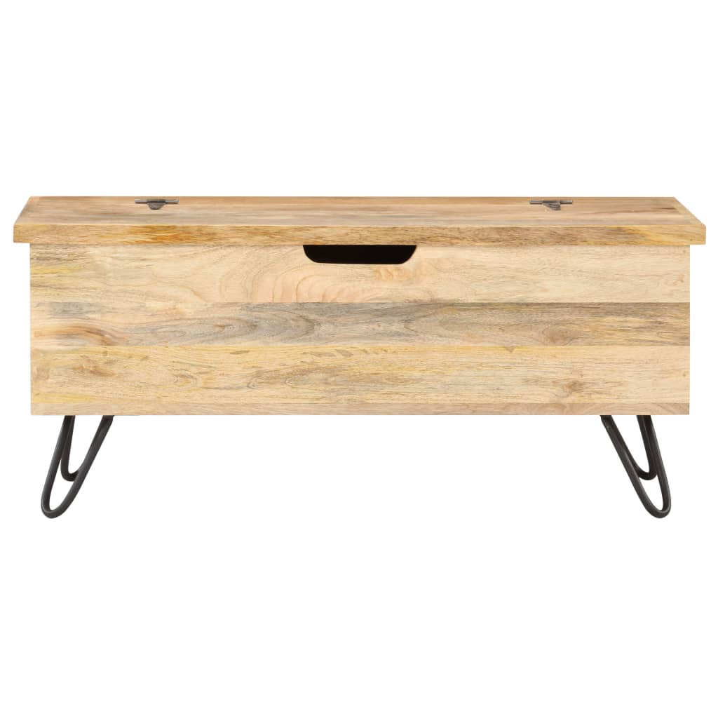 Trunk, 90x40x45cm, solid mango wood