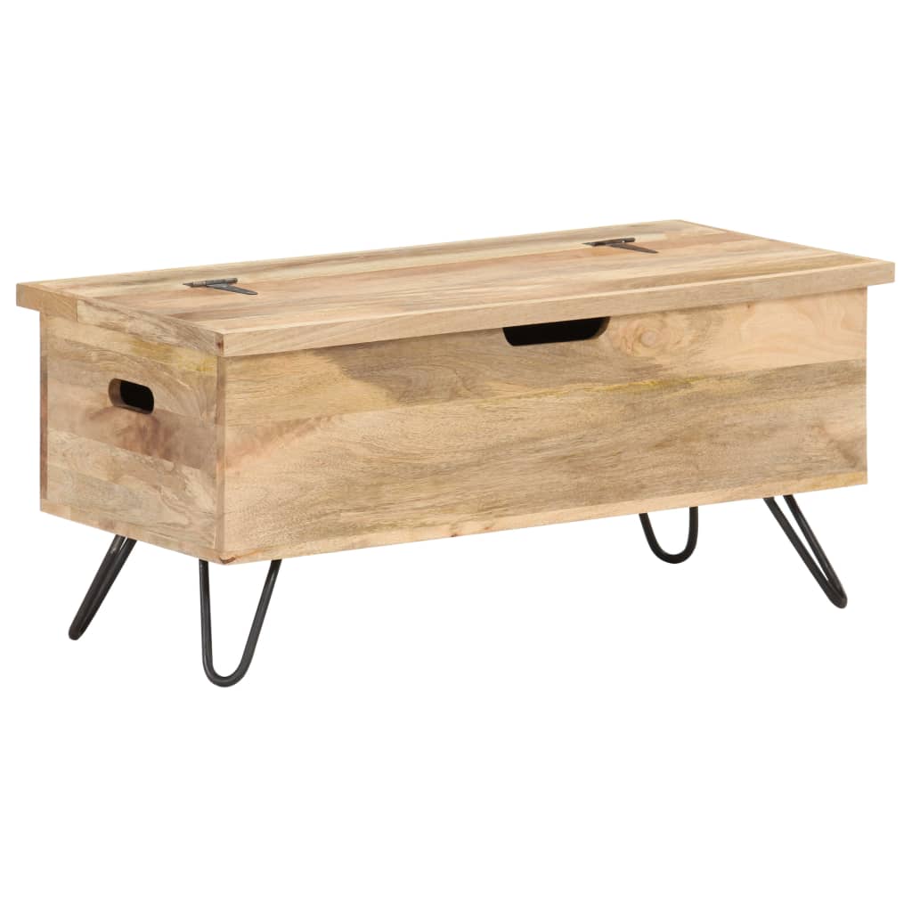 Trunk, 90x40x45cm, solid mango wood