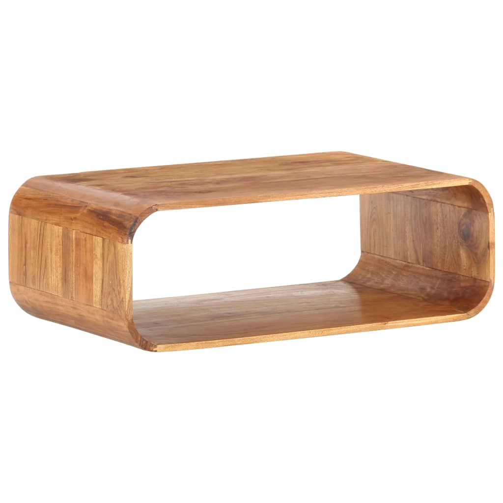 Coffee table, 90x50x30cm, solid acacia wood