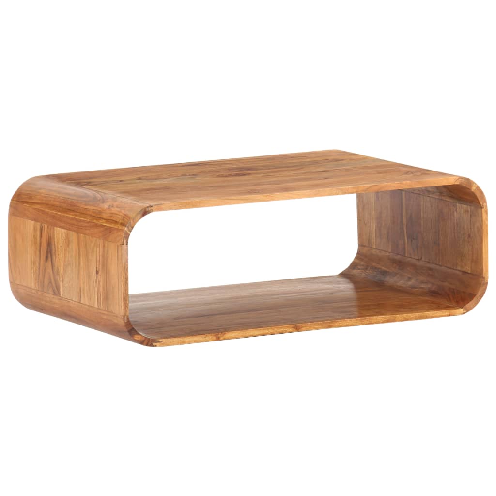 Coffee table, 90x50x30cm, solid acacia wood