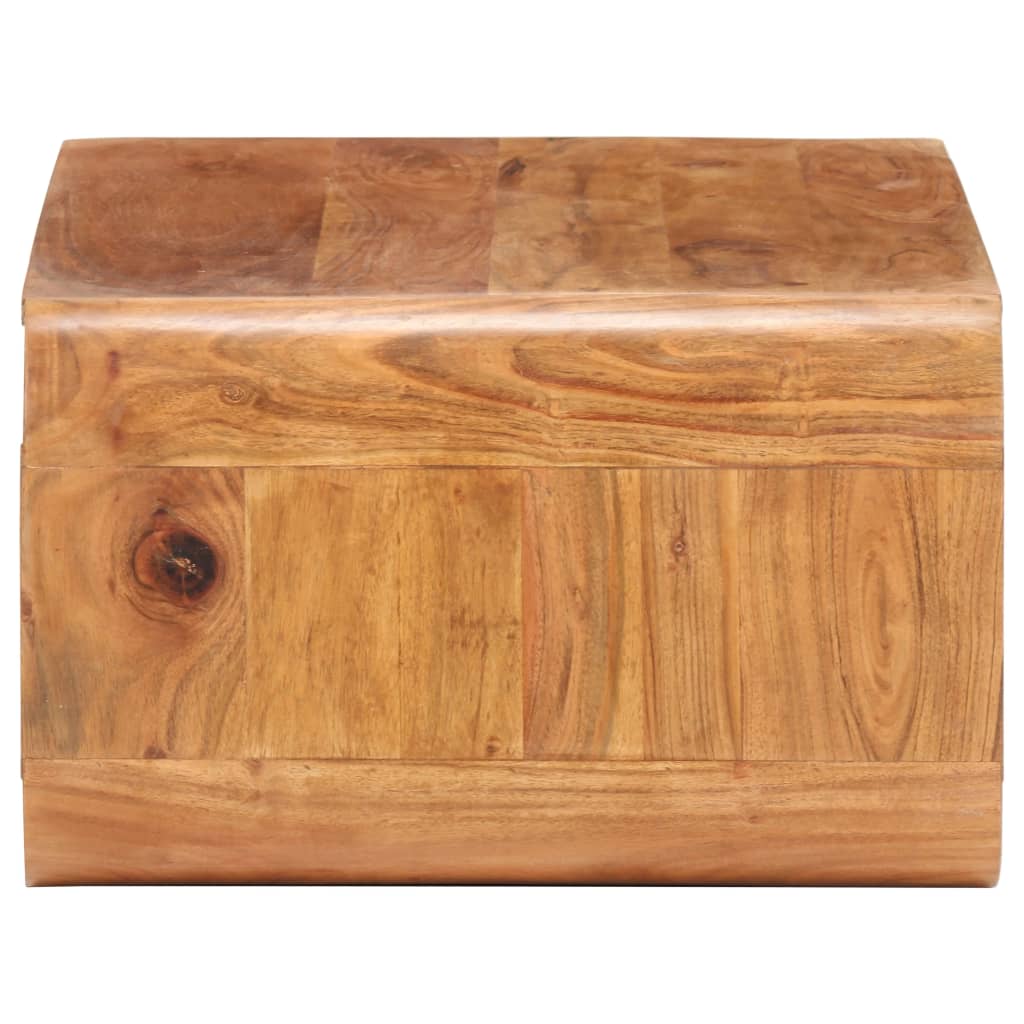 Coffee table, 90x50x30cm, solid acacia wood