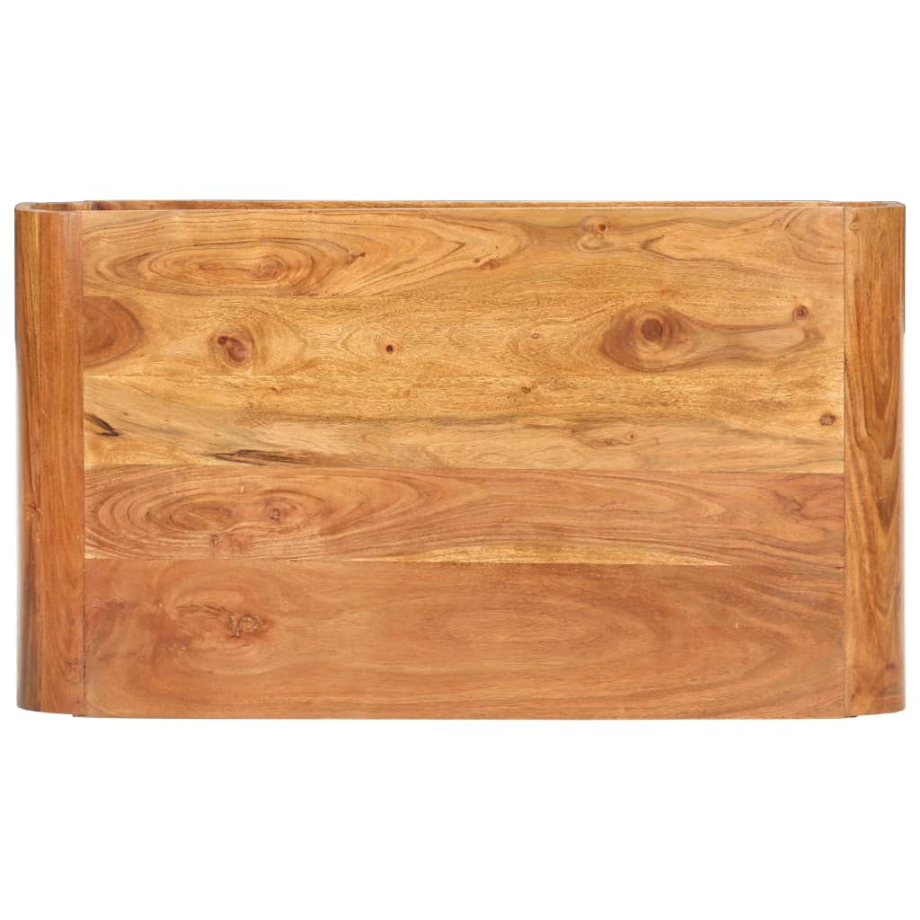 Coffee table, 90x50x30cm, solid acacia wood