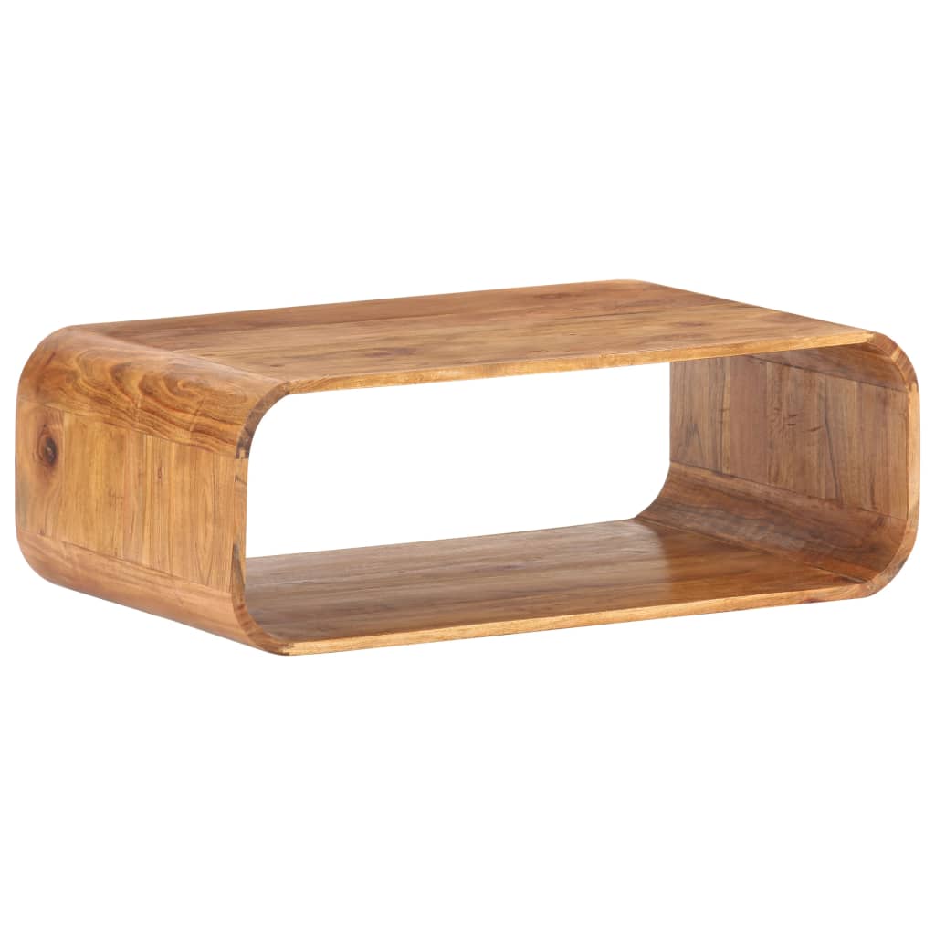 Coffee table, 90x50x30cm, solid acacia wood