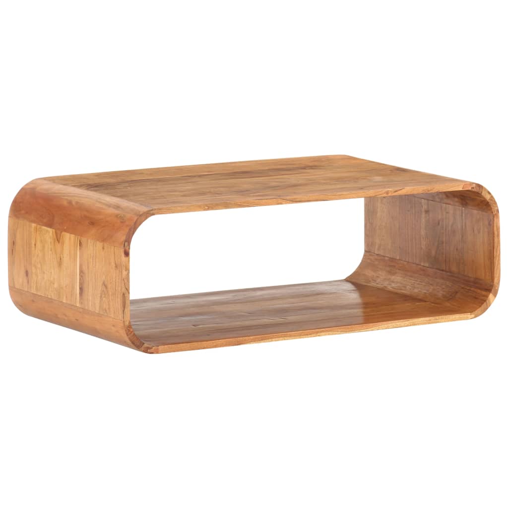 Coffee table, 90x50x30cm, solid acacia wood